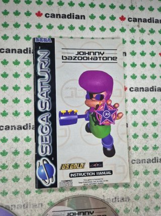 Johnny Bazookatone Sega Saturn