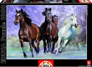 Puzzle 1000 Piezas Caballos EDUCA