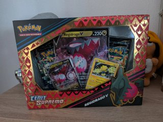 Pokemon Caja Colección Regidrago V Supremo