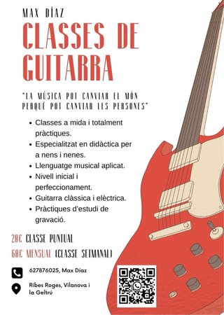 Clases de guitarra personalizadas