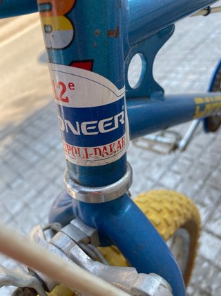 Bicicleta Vintage Infantil París-Dakar