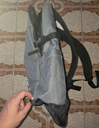 Zaino Momo Design + Pochette Grigio Nero