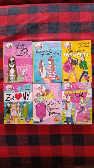 Lote de libros de Zoe