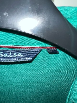 Vestido camisero verde Salsa Talla M