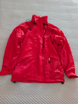 Chubasquero cortavientos impermeable Boomerang