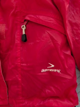 Chubasquero cortavientos impermeable Boomerang