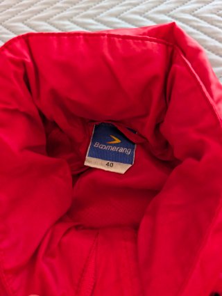Chubasquero cortavientos impermeable Boomerang