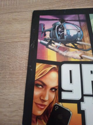 Póster Grand Theft Auto V de la hobby consolas
