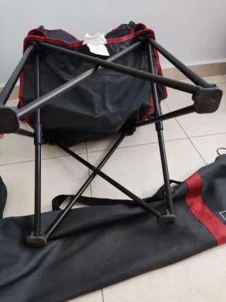 Sillas de camping o playa Quechua plegables+bolsa