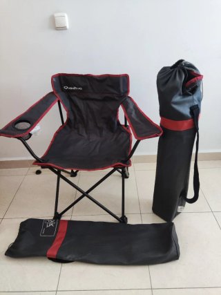 Sillas de camping o playa Quechua plegables+bolsa