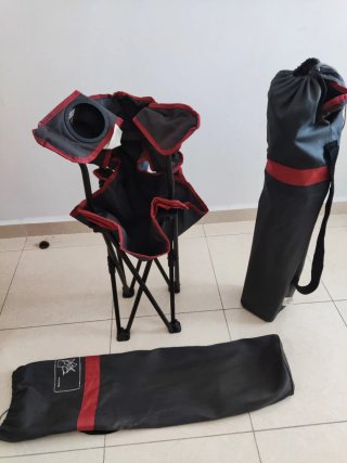 Sillas de camping o playa Quechua plegables+bolsa