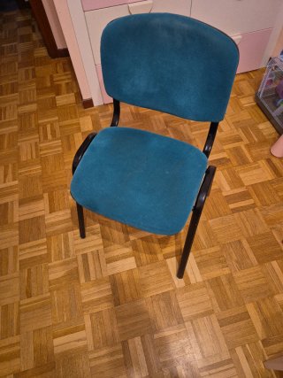Silla de oficina tapizada