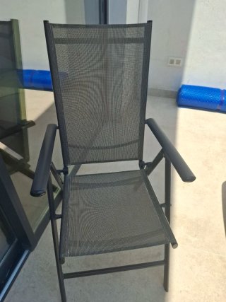 Conjunto mesa y sillas comedor jardín