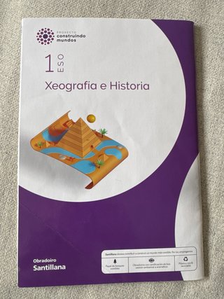 XEOGRAFIA E HISTORIA 1 ESO CONSTRUINDO MUNDOS