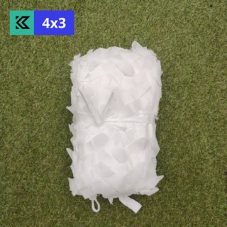 NUEVO Toldo decorativo camuflaje blanco 4X3