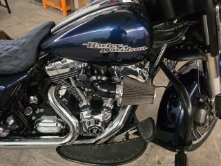 Harley-Davidson Cruiser Azul Oscuro