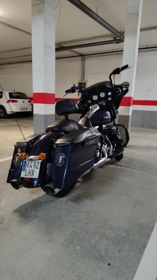 Harley-Davidson Cruiser Azul Oscuro