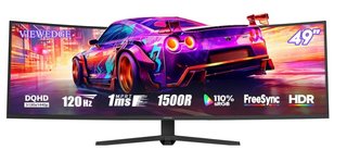 Monitor Curvo VIEWEDGE 49 DQHD 120Hz