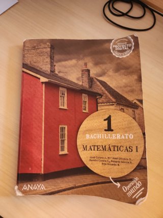 Matemáticas I 1 Bachillerato