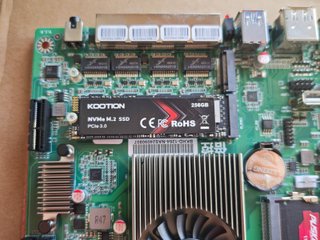 Intel N100 Placa Base + NVMe 256GB + 16 DDR5