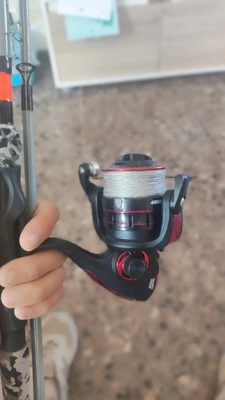 Caña Spinning Daiwa Fuego+Carrete Abu García 4000