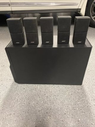 Altavoces Bose Acoustimass (unidades cubos dobles)