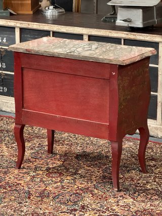 COMODA FRANCESA ESTILO ORIENTAL, 1860. TAPA MARMOL