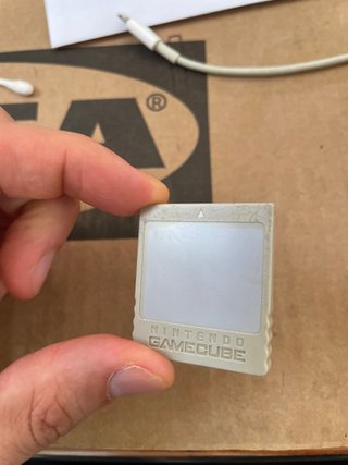 Gamecube Memory Card 59 Blocchi Grigia Grey Dol-00