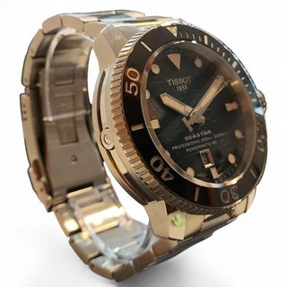 RELOJ TISSOT  T120607A SEASTAR 600M 46MM CAJA Y TARJETA DE GARANTIA