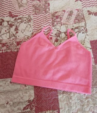 Top rosa talla S