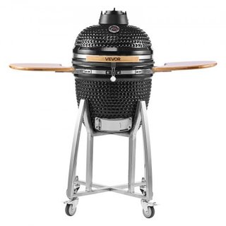 Charcoal Smoker and Grill, 450mm Kamado Charcoal BBQ