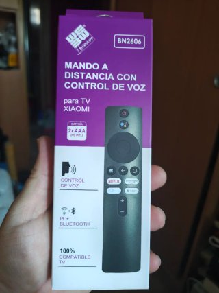 Mando a distancia Xiaomi con control de voz