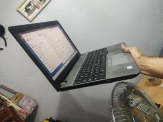 Lenovo E570 Plata y Negro