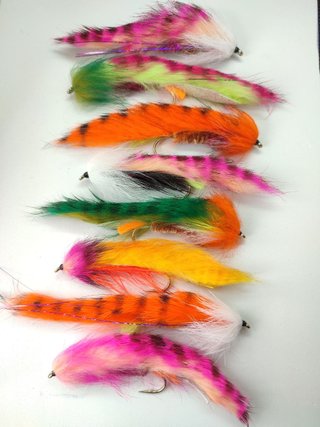 Moscas Pesca Zonker Trucha Bass Salmón