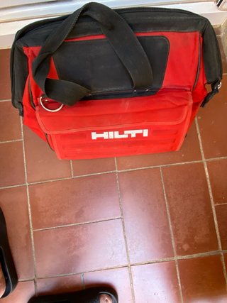 Bolso Hilti Rojo 35 la unidad 65 las 2 bolsas