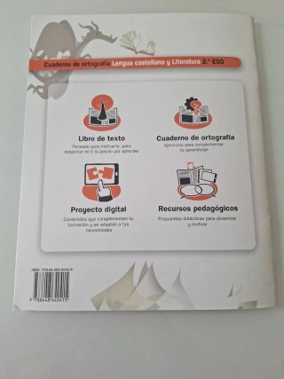 Cuaderno de ortografía 2º ESO Lengua y Literatura