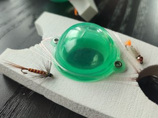Aparejos de pesca Buldo con moscas
