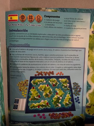 Juego de mesa Blue Lagoon