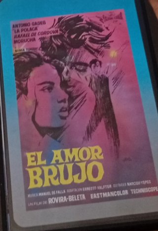 Película El Amor Brujo VHS