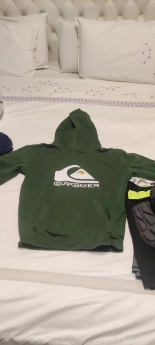 Sudadera Timberland Azul y quiksilver verde