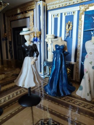 Lote maniquíes miniatura