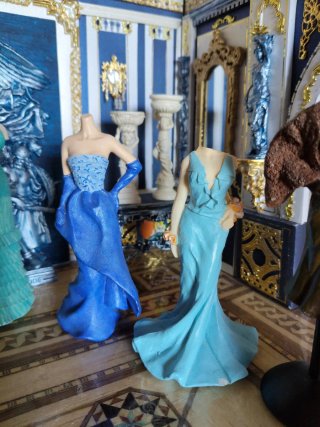 Lote maniquíes miniatura