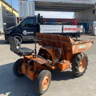 Dumper AUSA diésel con volquete basculante