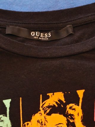 Camiseta Guess American Dream Pop Art Talla S