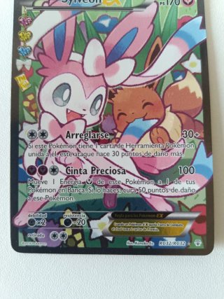 Pokémon Sylveon EX RC32/RC32 Full Art Español NM