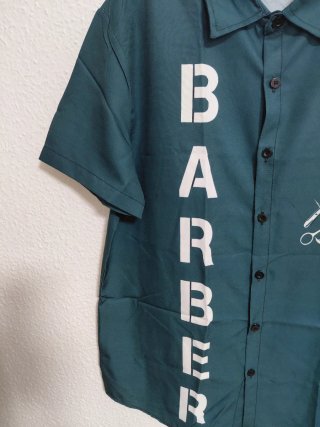 Camisa Barber Verde Talla XL