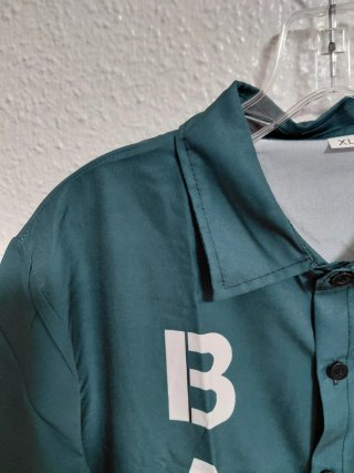 Camisa Barber Verde Talla XL