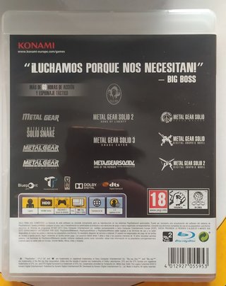 Metal Gear Solid The Legacy Collection PS3