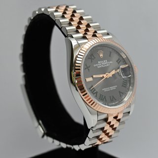 Rolex Datejust 36mm Acero/Oro Rosa Wimbledon