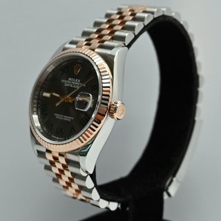 Rolex Datejust 36mm Acero/Oro Rosa Wimbledon